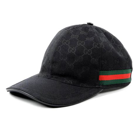 gucci cap black original|black gucci cap price.